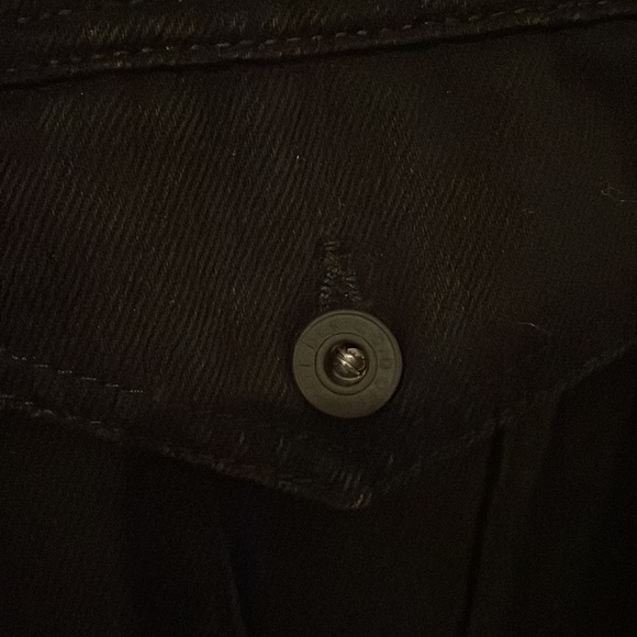 Perfect condition black denim off-white jacket - Picture 5 of 5